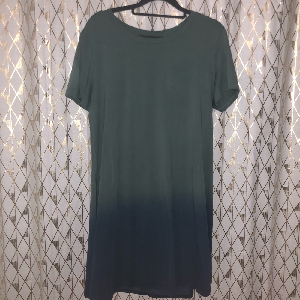 Ombré T-Shirt dress